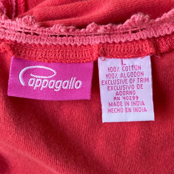 •Pappagallo• Sleeveless Knit Top with Button Detail - Size Large - Picture 2 of 7
